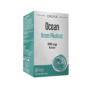 Ocean Krom Pikolinat 200 mcg 90 Kapsül