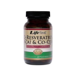 Life Time Q-Resveratrol Acai Co-Q10 60 Kapsül